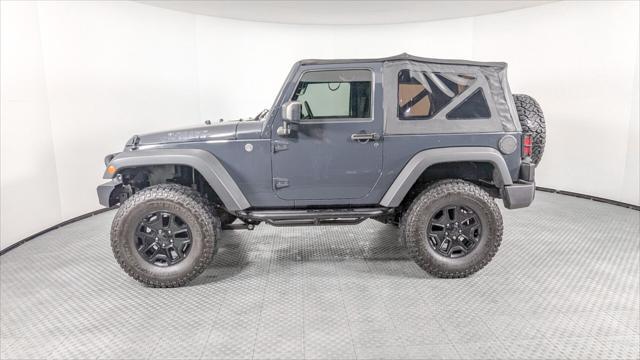 used 2017 Jeep Wrangler car, priced at $15,999