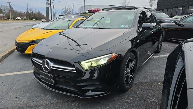 used 2020 Mercedes-Benz AMG A 35 car, priced at $30,499