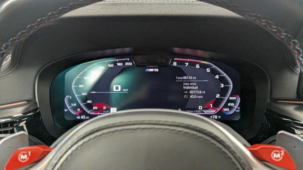 used 2022 BMW M5 car, priced at $62,499