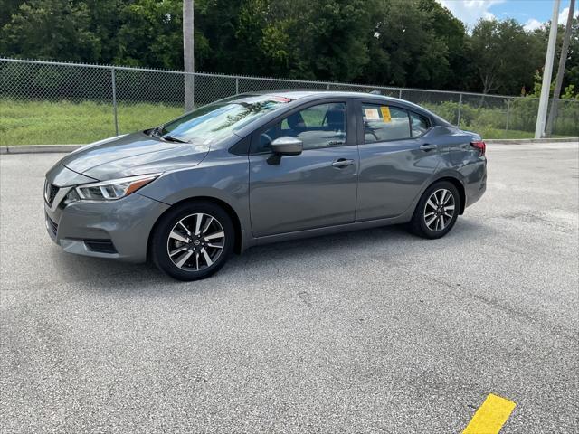 used 2021 Nissan Versa car, priced at $13,499