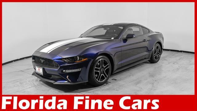 used 2020 Ford Mustang car, priced at $21,299