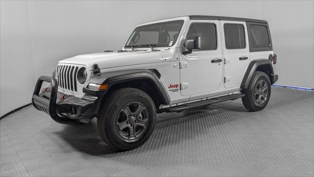 used 2019 Jeep Wrangler Unlimited car, priced at $22,599