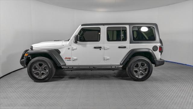 used 2019 Jeep Wrangler Unlimited car, priced at $22,599