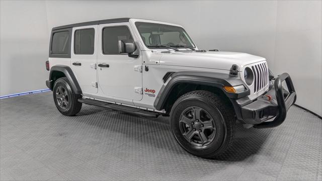 used 2019 Jeep Wrangler Unlimited car, priced at $22,599