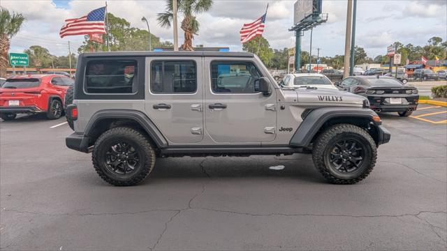 used 2020 Jeep Wrangler Unlimited car, priced at $23,899