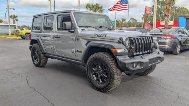 used 2020 Jeep Wrangler Unlimited car, priced at $23,899