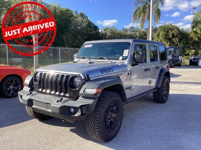 used 2020 Jeep Wrangler Unlimited car, priced at $24,499