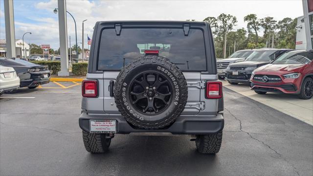 used 2020 Jeep Wrangler Unlimited car, priced at $23,899