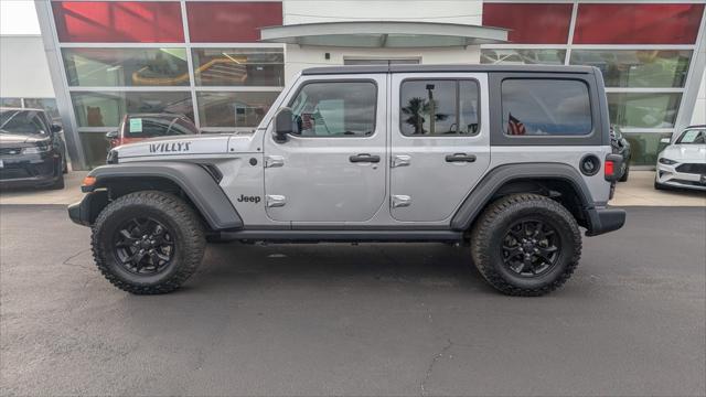 used 2020 Jeep Wrangler Unlimited car, priced at $23,899