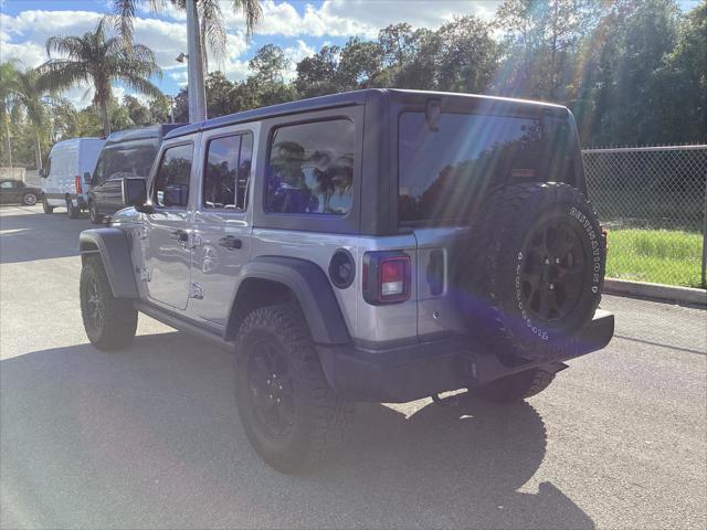 used 2020 Jeep Wrangler Unlimited car, priced at $24,499