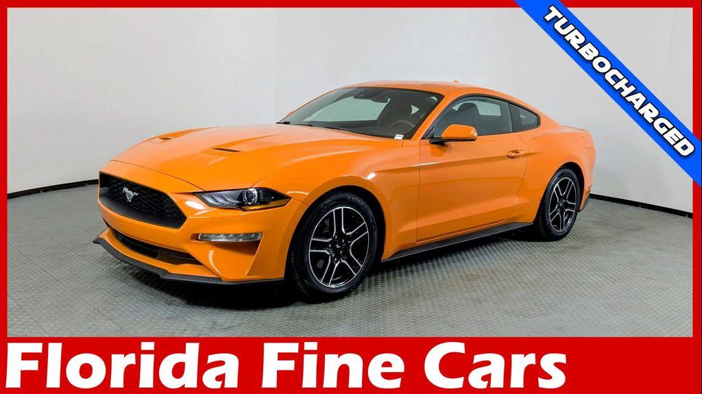 used 2021 Ford Mustang car, priced at $21,499