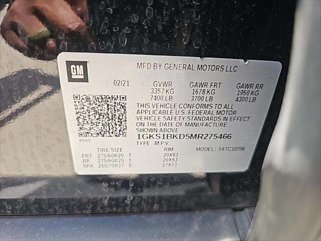 used 2021 GMC Yukon car, priced at $39,999