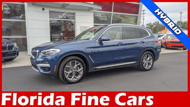 used 2021 BMW X3 PHEV car, priced at $28,599