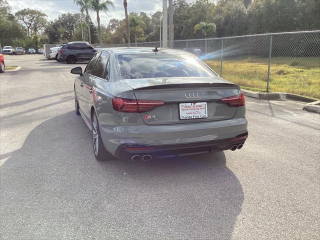 used 2021 Audi S4 car, priced at $32,299