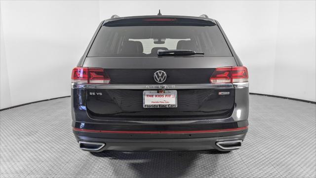 used 2021 Volkswagen Atlas car, priced at $18,999