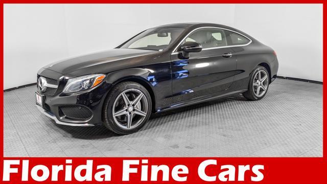 used 2017 Mercedes-Benz C-Class car, priced at $19,990