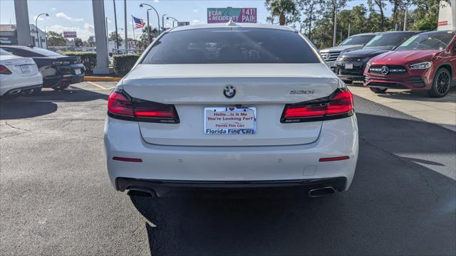 used 2021 BMW 530 car, priced at $23,899