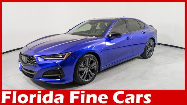 used 2021 Acura TLX car, priced at $29,099