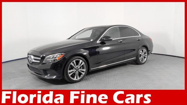 used 2021 Mercedes-Benz C-Class car, priced at $19,997