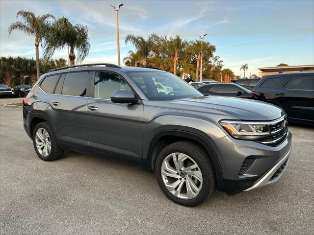 used 2021 Volkswagen Atlas car, priced at $20,999