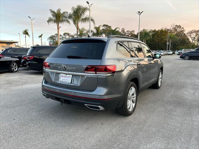 used 2021 Volkswagen Atlas car, priced at $20,999