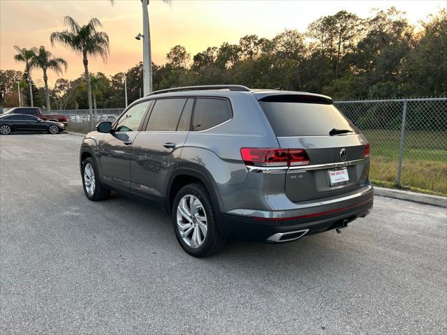 used 2021 Volkswagen Atlas car, priced at $20,999