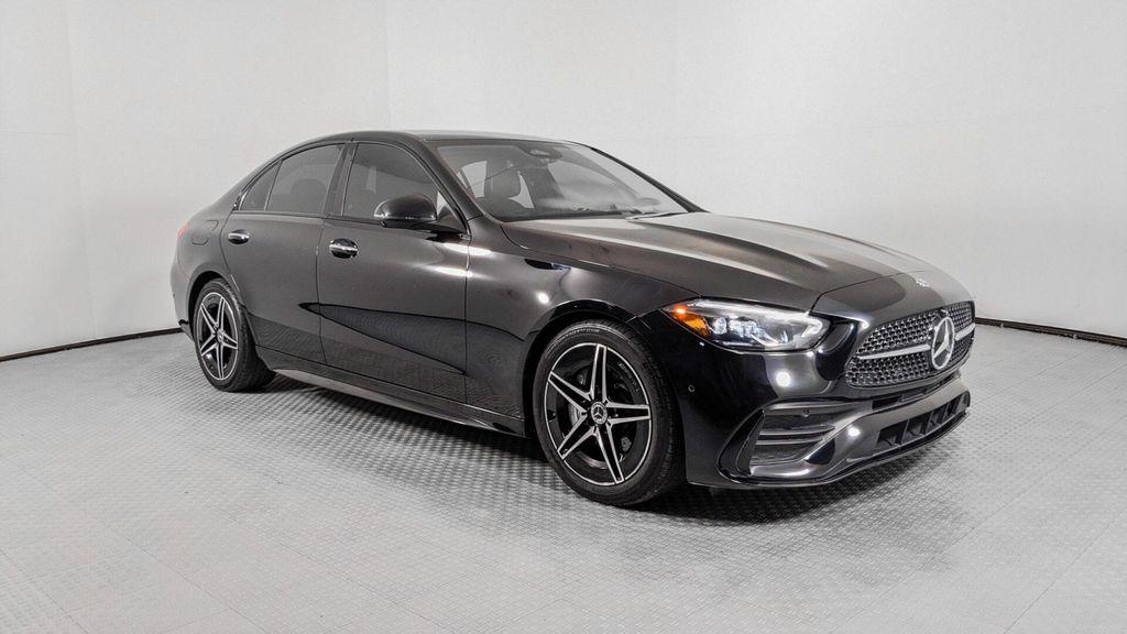used 2022 Mercedes-Benz C-Class car, priced at $27,895