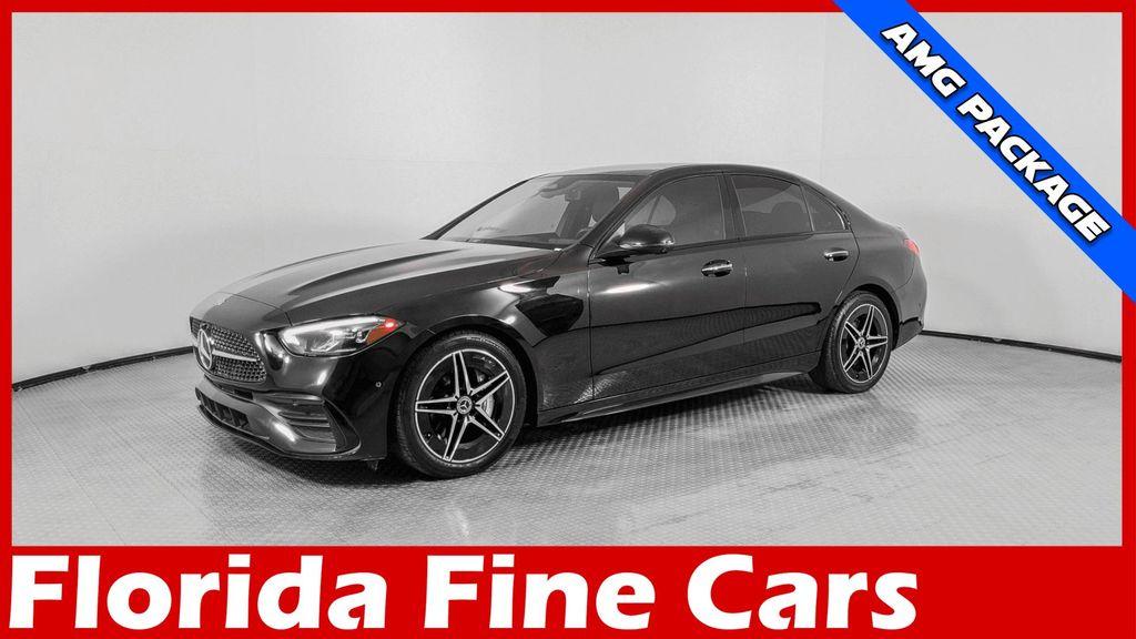 used 2022 Mercedes-Benz C-Class car, priced at $27,895