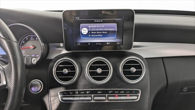 used 2017 Mercedes-Benz C-Class car, priced at $14,499