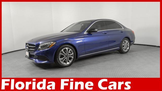 used 2017 Mercedes-Benz C-Class car, priced at $14,499