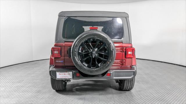 used 2021 Jeep Wrangler Unlimited 4xe car, priced at $29,699