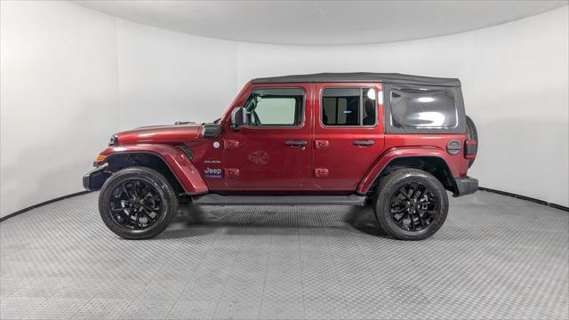 used 2021 Jeep Wrangler Unlimited 4xe car, priced at $29,699