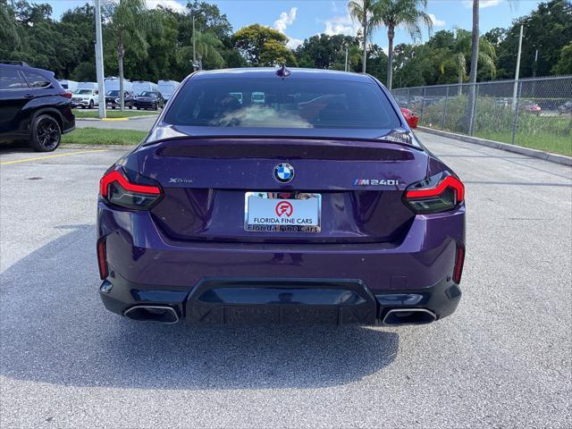 used 2022 BMW M240 car, priced at $35,999