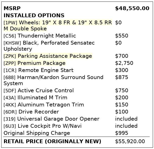 used 2022 BMW M240 car, priced at $36,999