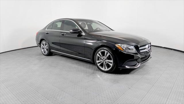 used 2018 Mercedes-Benz C-Class car, priced at $14,698