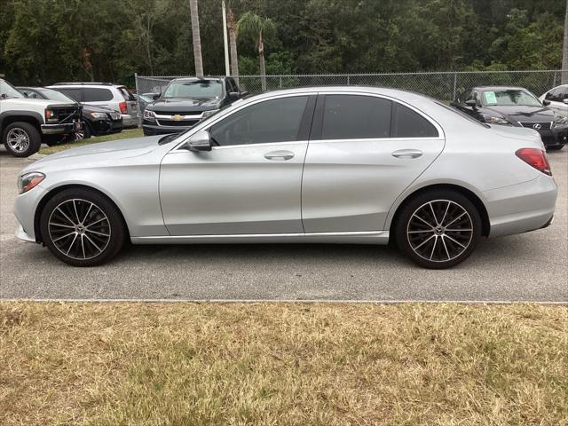 used 2021 Mercedes-Benz C-Class car, priced at $27,499