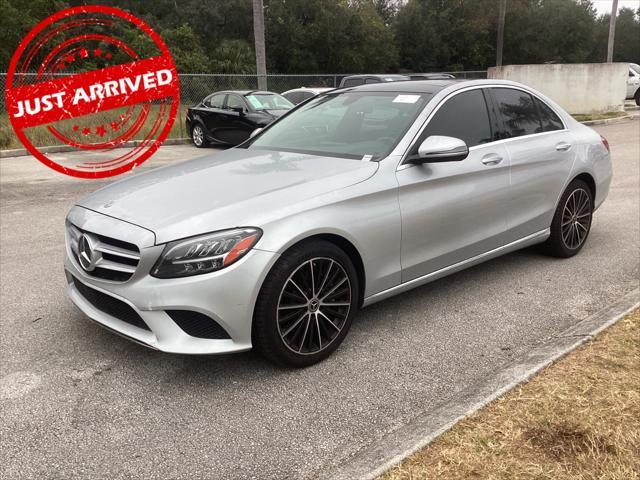 used 2021 Mercedes-Benz C-Class car, priced at $27,499