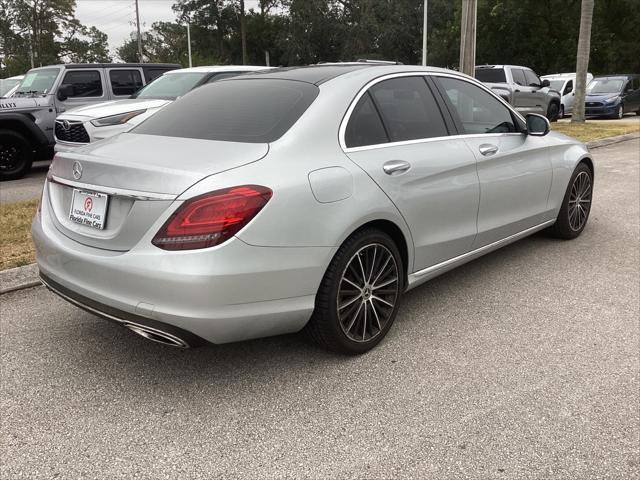 used 2021 Mercedes-Benz C-Class car, priced at $27,499