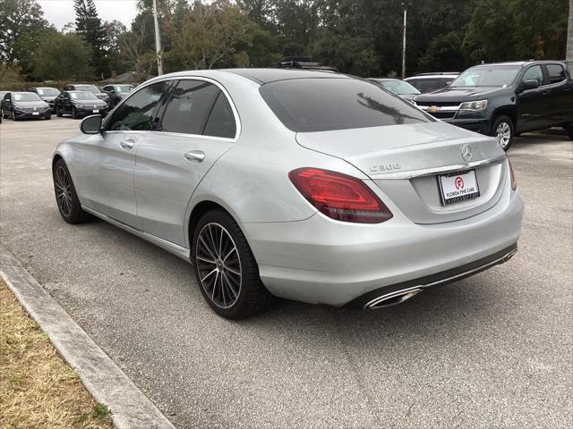 used 2021 Mercedes-Benz C-Class car, priced at $27,499