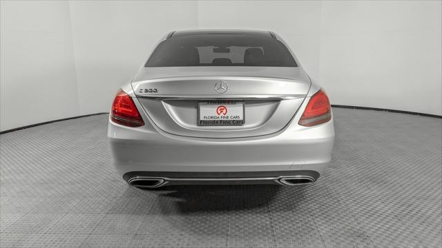 used 2021 Mercedes-Benz C-Class car, priced at $26,999