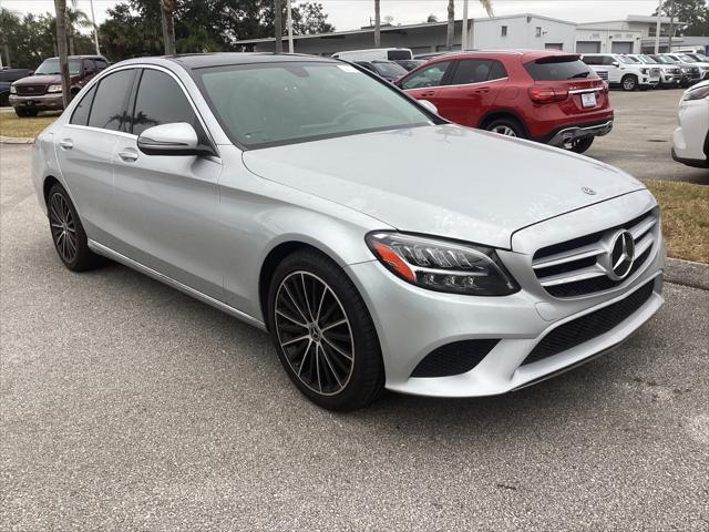 used 2021 Mercedes-Benz C-Class car, priced at $27,499