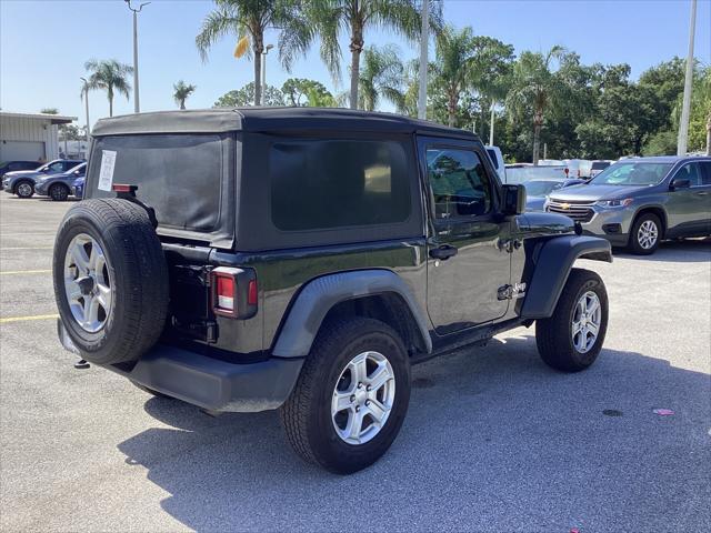 used 2018 Jeep Wrangler car, priced at $18,499