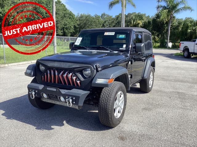 used 2018 Jeep Wrangler car, priced at $18,499