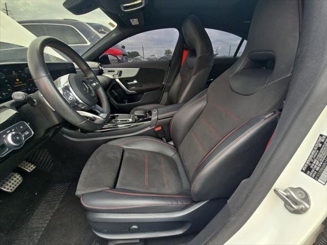used 2021 Mercedes-Benz AMG CLA 35 car, priced at $27,999