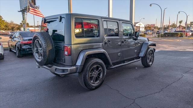 used 2017 Jeep Wrangler Unlimited car, priced at $19,299