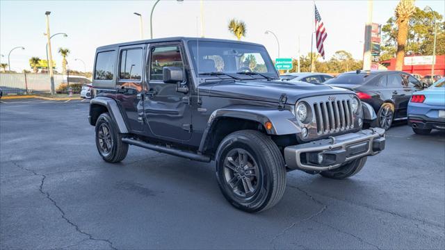 used 2017 Jeep Wrangler Unlimited car, priced at $19,299