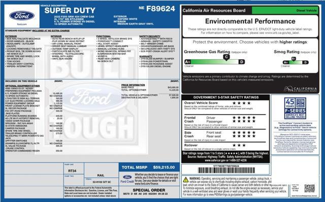 used 2022 Ford F-250 car, priced at $39,599