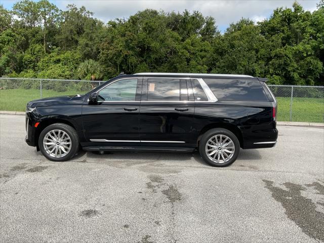 used 2022 Cadillac Escalade ESV car, priced at $52,999