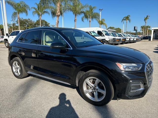 used 2021 Audi Q5 car, priced at $19,499