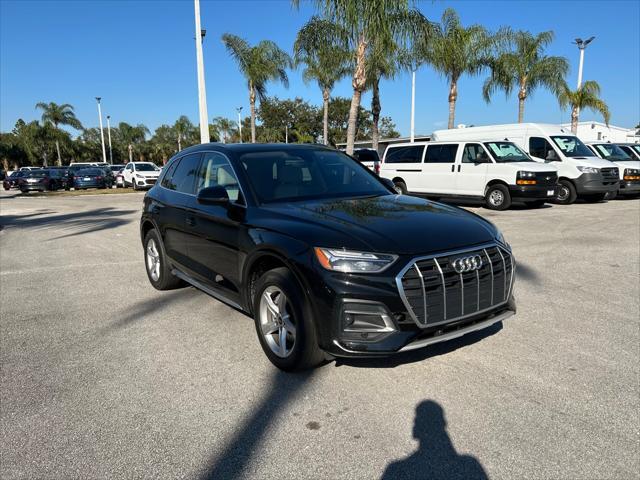 used 2021 Audi Q5 car, priced at $19,499